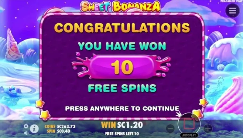 Sweet Bonanza uygulaması ücretsiz dönüşler