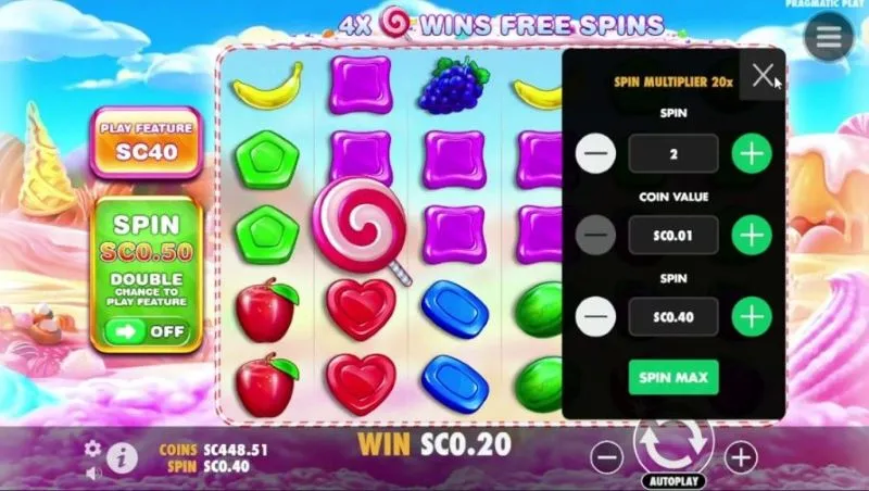 Sweet Bonanza uygulaması oynanışı